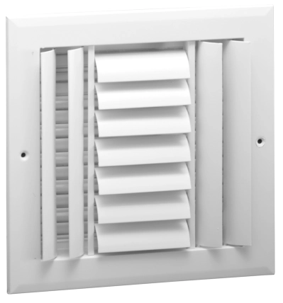 343 — 3-Way Aluminum Curved Blade Register Product Image