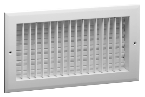 348 — Aluminum Straight Blade, Vertical Fin Register Product Image