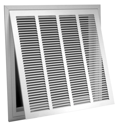 326TW — Steel T-Bar Filter Grille, 1/2” Lanced Product Image