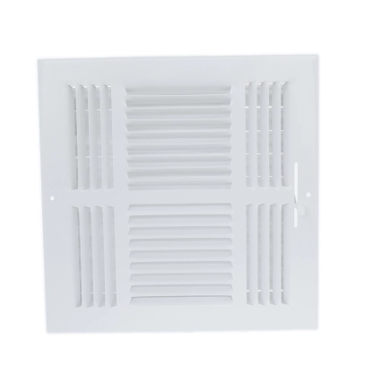 384 — 4-Way Sidewall Register, 1/2” Fin Spacing Product Image